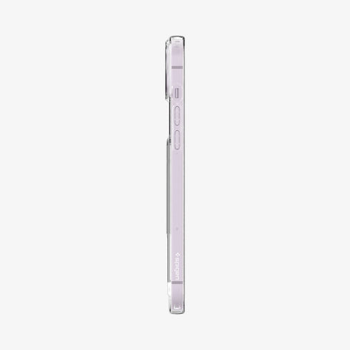 ACS04832 - iPhone 14 Pro Max Case Crystal Slot in crystal clear showing the back with card in slot